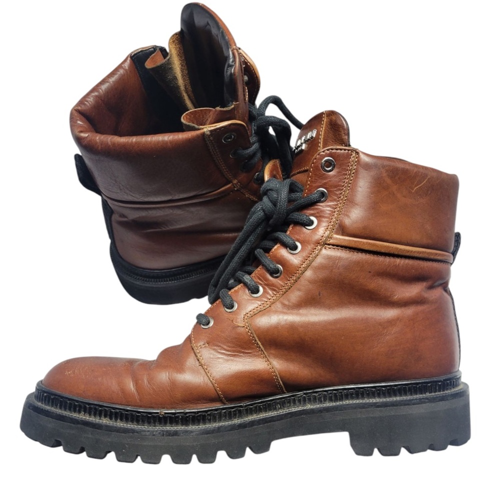 Balmain Men's Ranger Leather Boots
